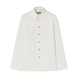 JIL SANDER Cotton Overshirt Men WHITE Shirts